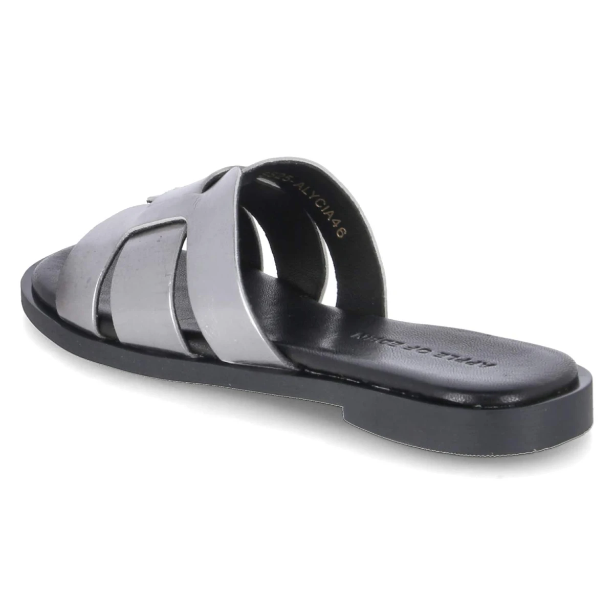 Pantoletten ALYCIA - dk silver