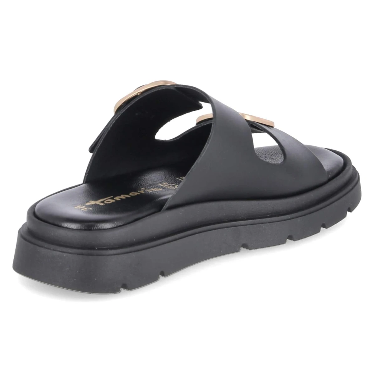 Pantoletten - BLACK LEATHER