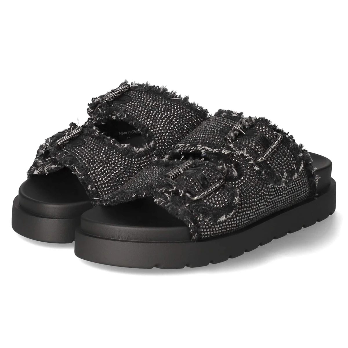 Pantoletten EVE ARI SPARK - BLACK/GREY