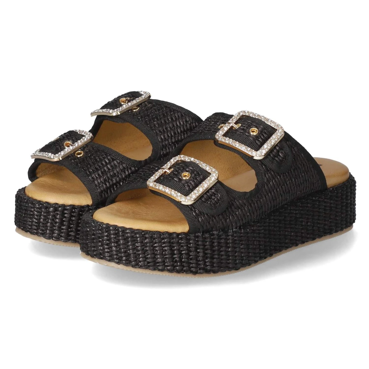 Pantoletten NERO - NERO