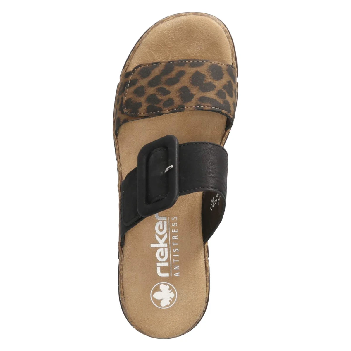 Pantoletten - braun/schwarz