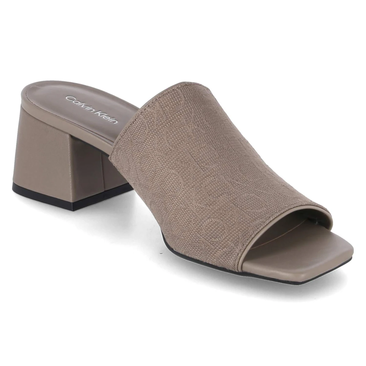 Pantoletten HEEL MULE 45 MONO - dusky taupe