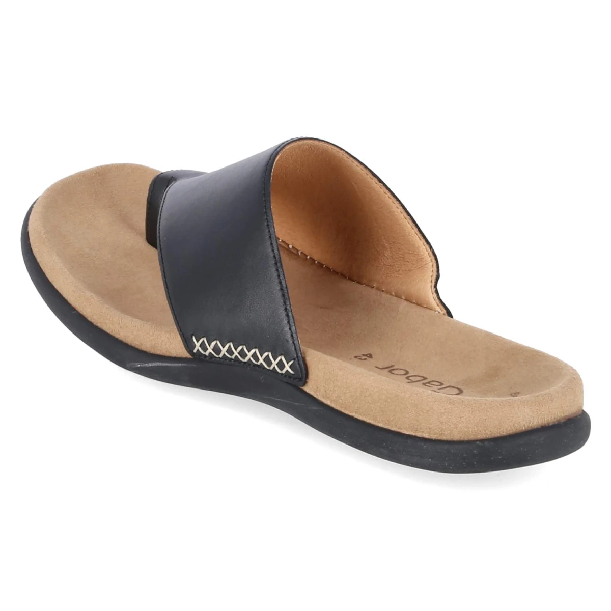 Zehentrenner - schwarz