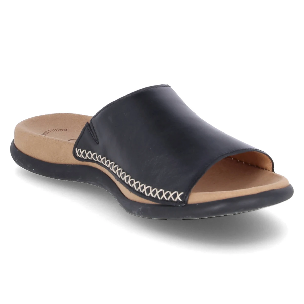 Pantoletten - schwarz