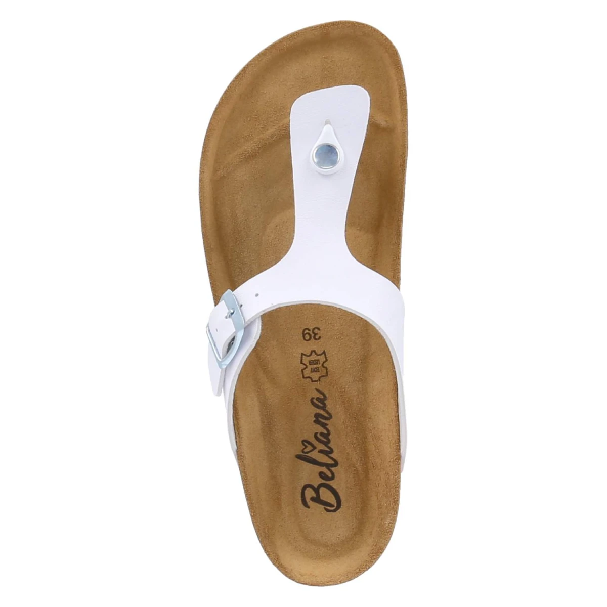 Zehentrenner - weiß