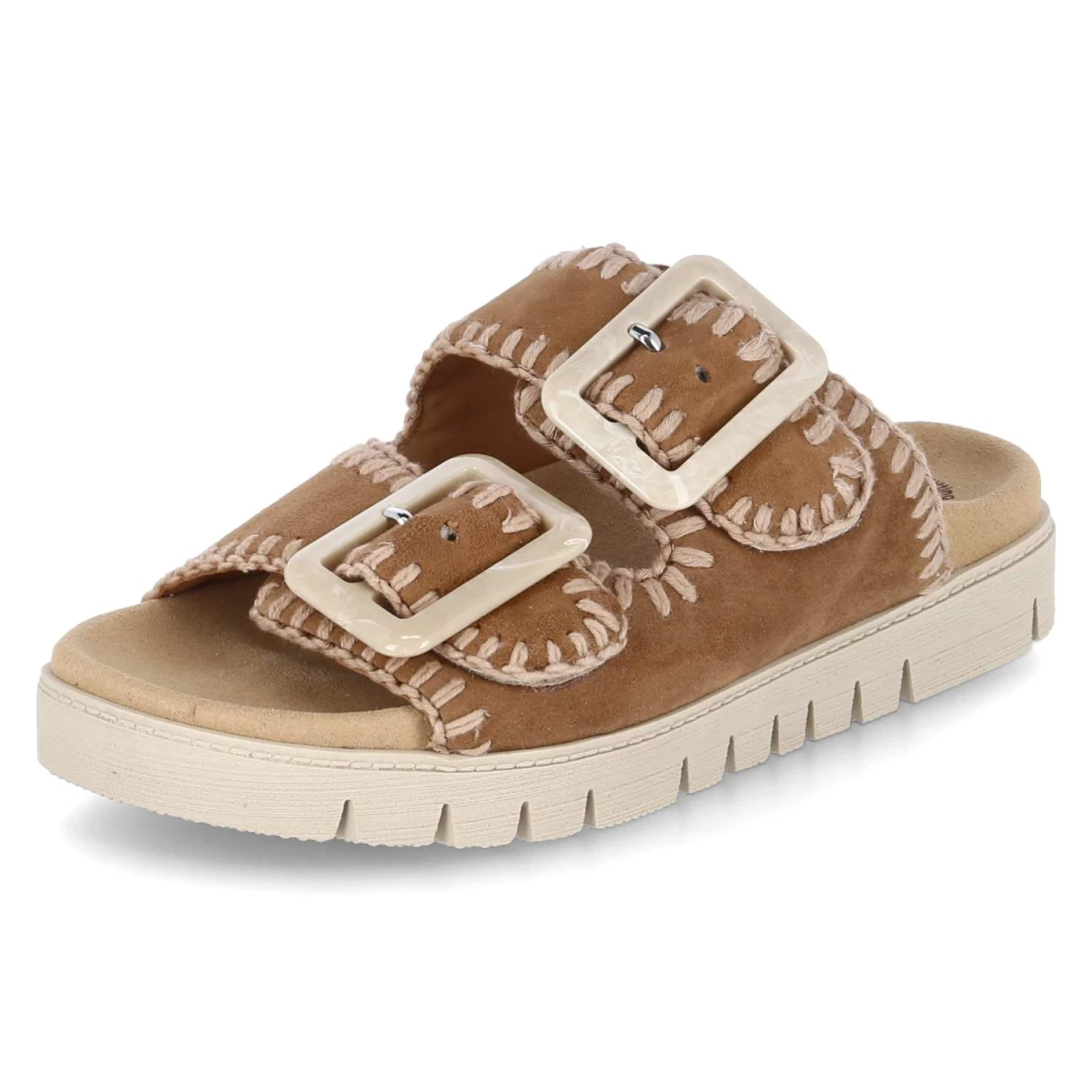 Pantoletten - walnut