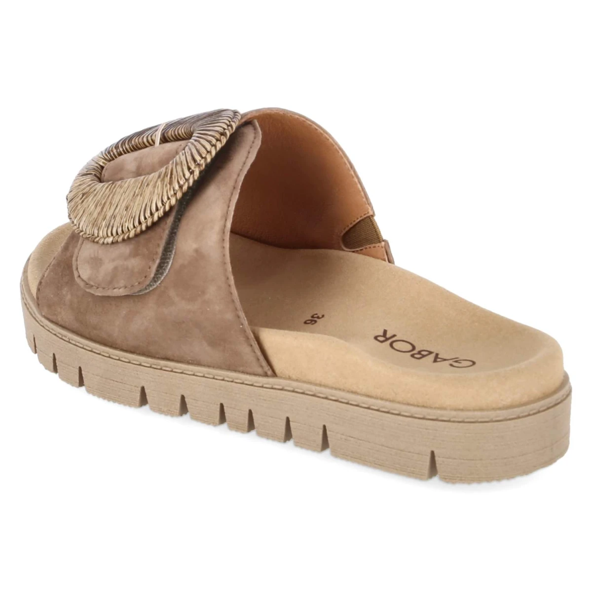 Pantoletten - peanut