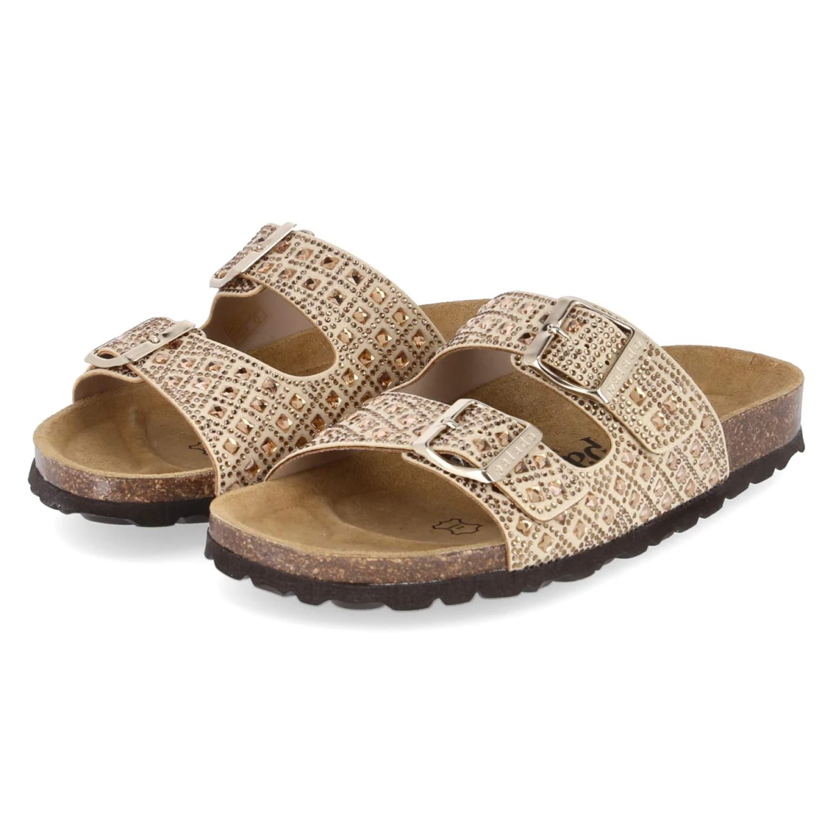Pantoletten VARIS SPARK - oro