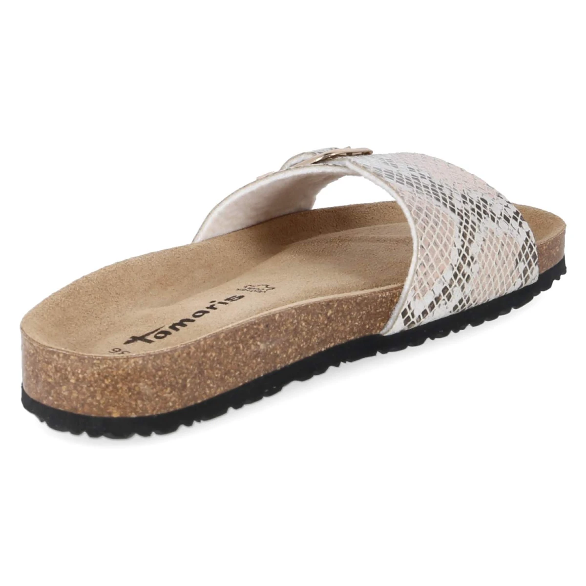 Pantoletten - BEIGE/SNAKE