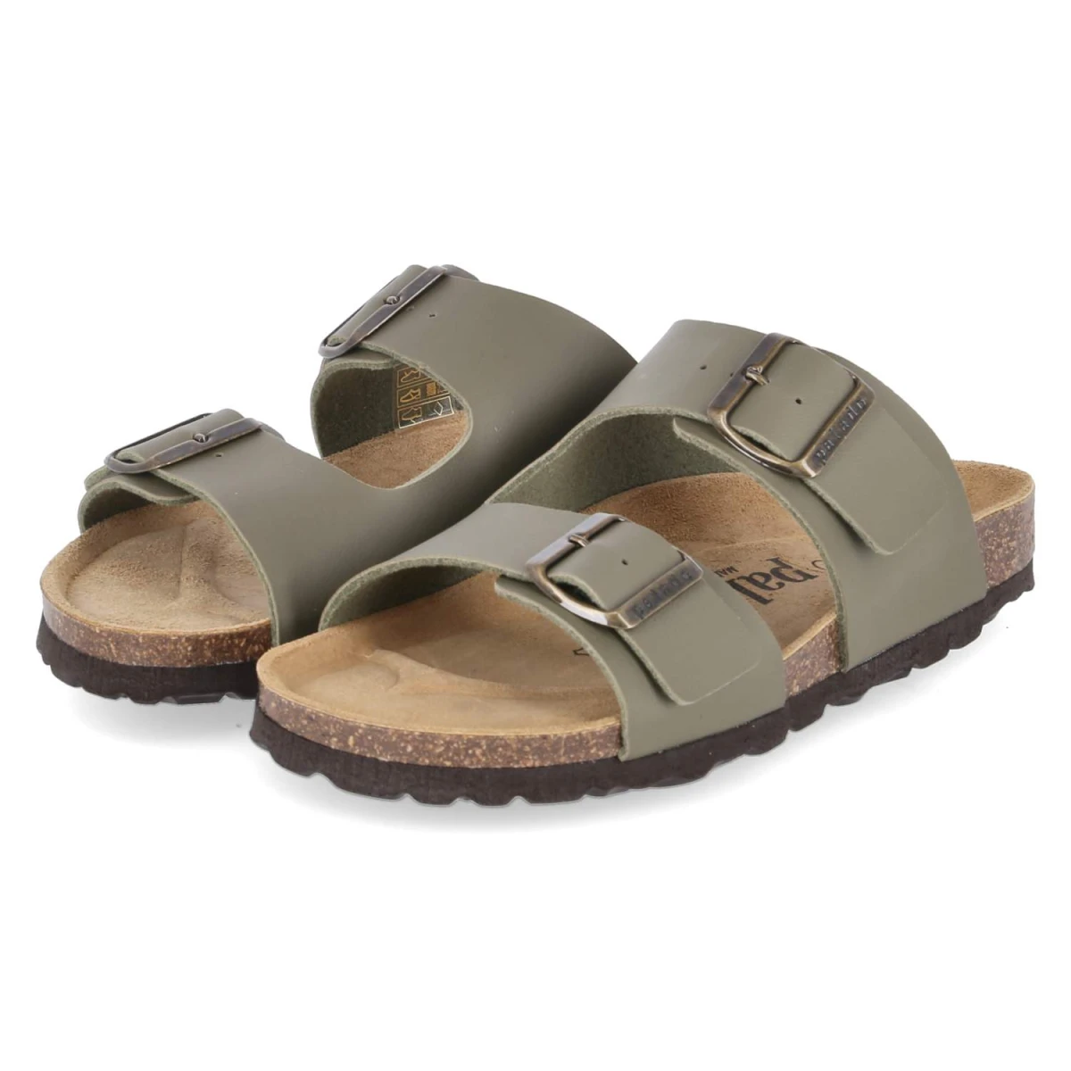 Pantoletten KORMOS - khaki
