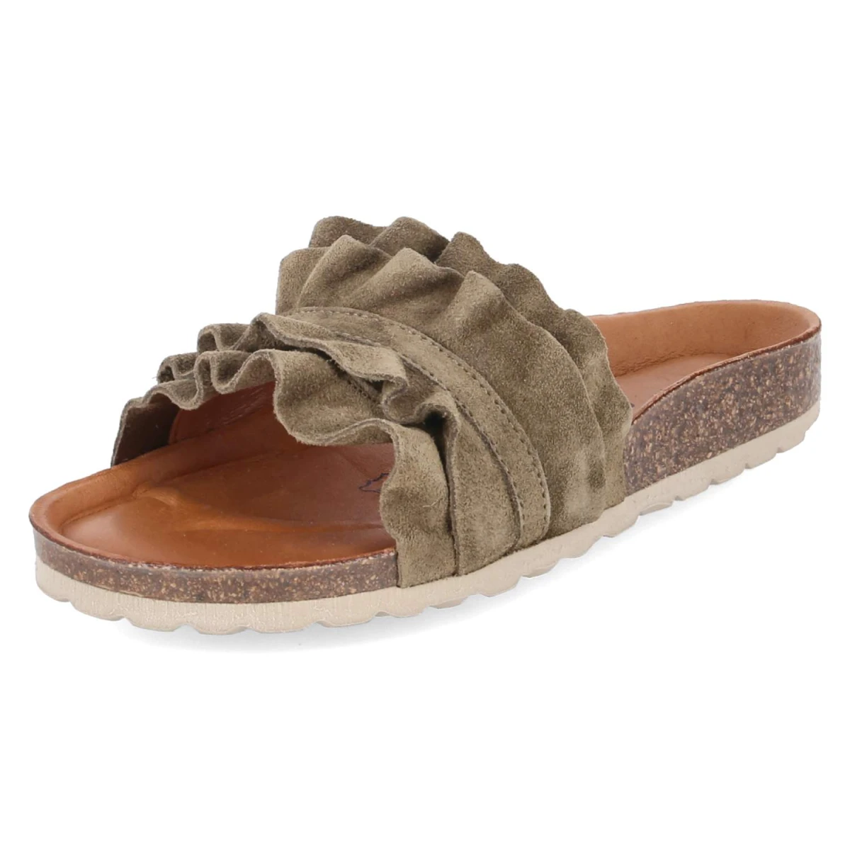 Pantoletten VILNADO - khaki
