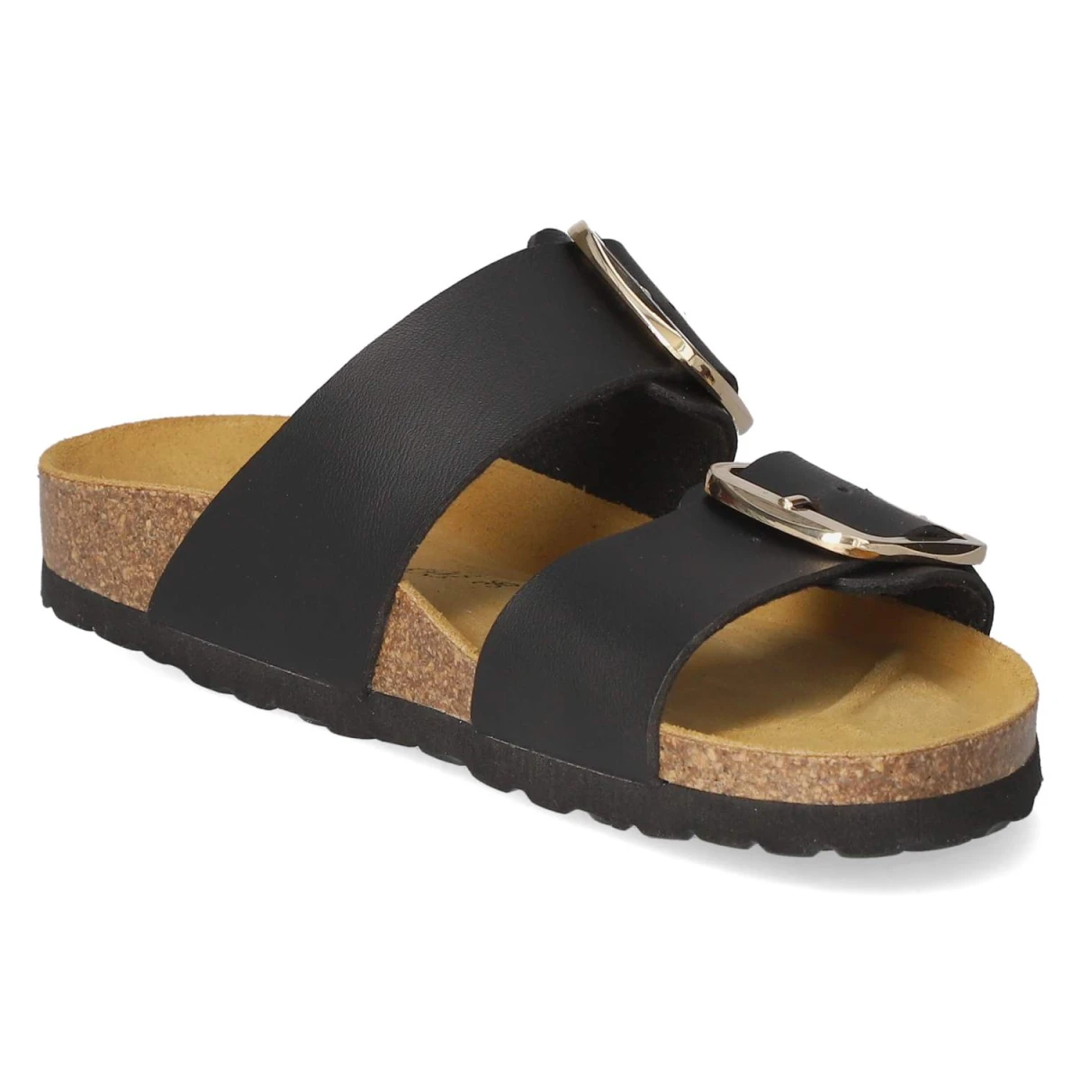 Pantoletten - SCHWARZ