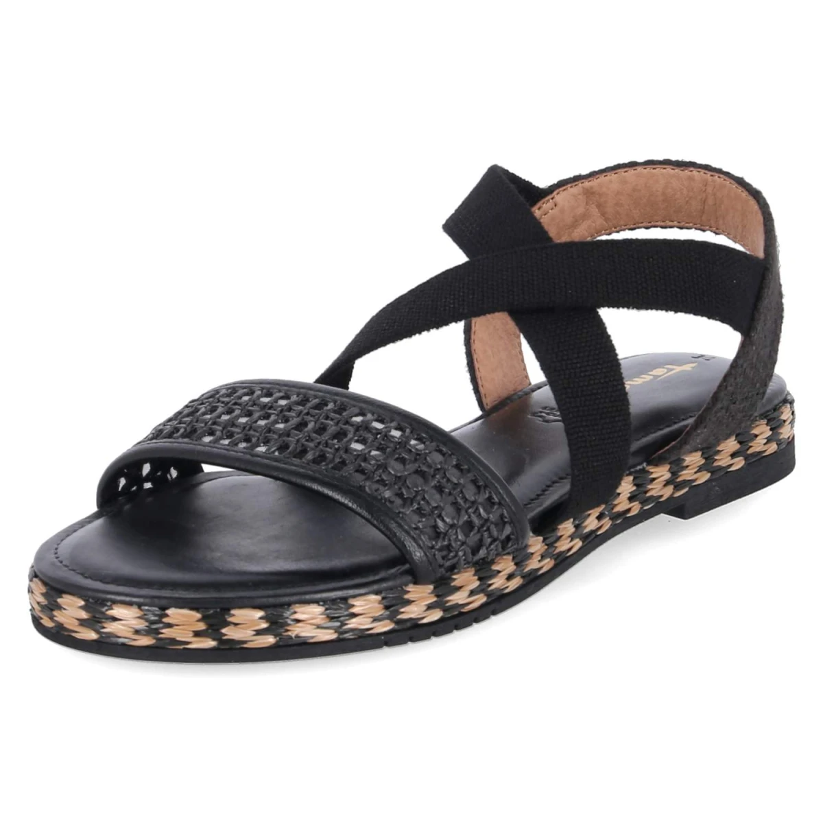 Espadrille-Sandalen - black
