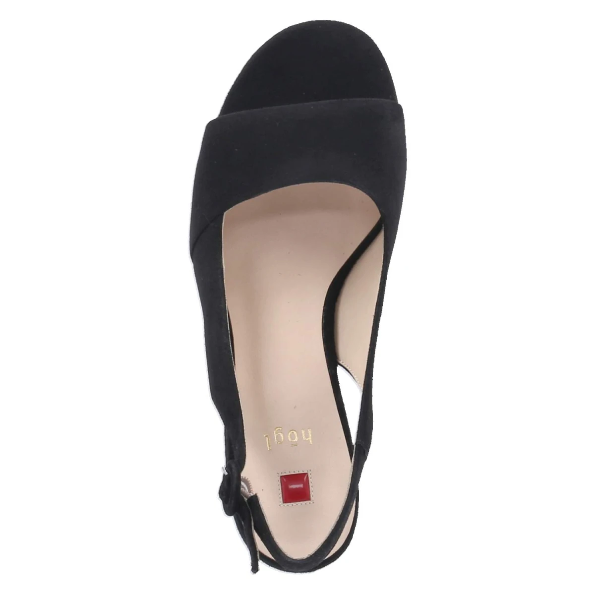 Slingsandaletten - black