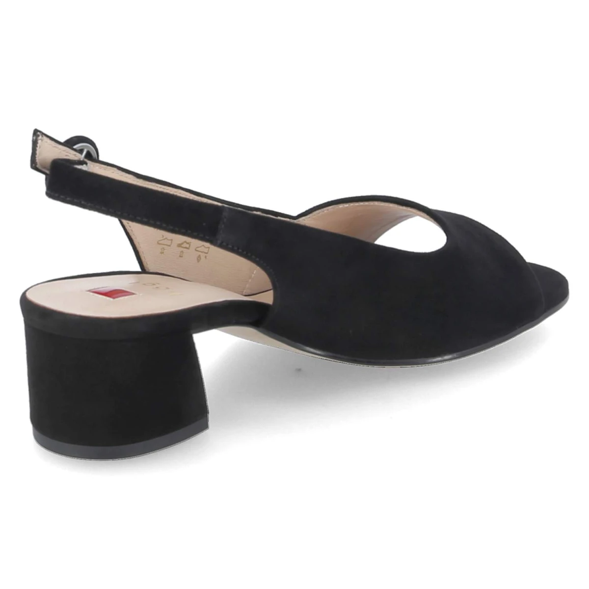 Slingsandaletten - black