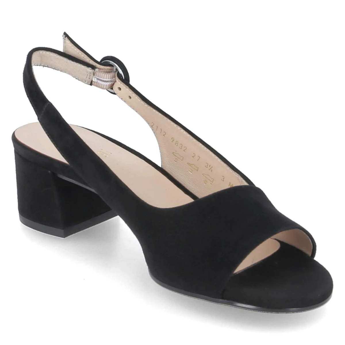 Slingsandaletten - black