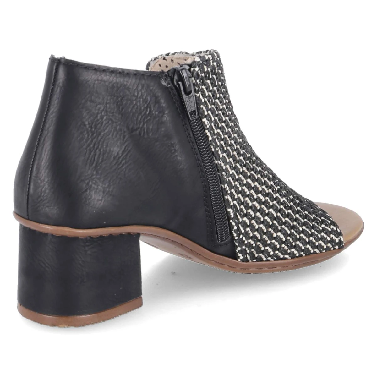 Sandaletten - schwarz kombi