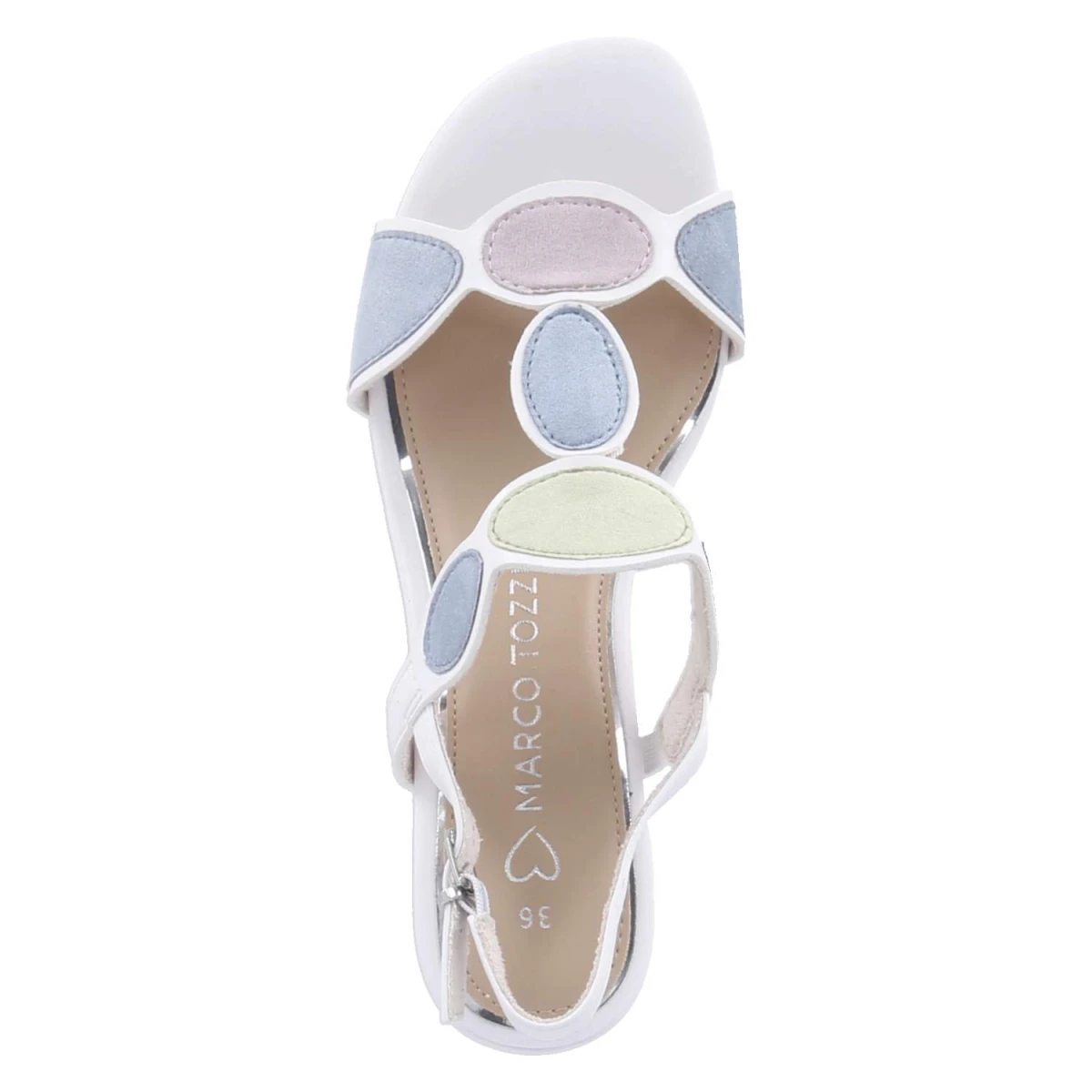 Sandaletten - WHITE MULTI