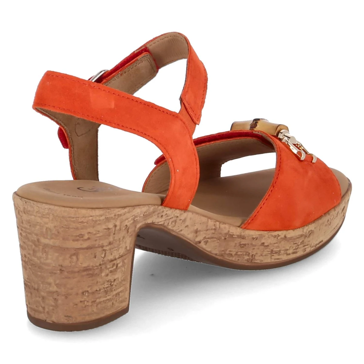 Sandaletten - pumpkin (gold)