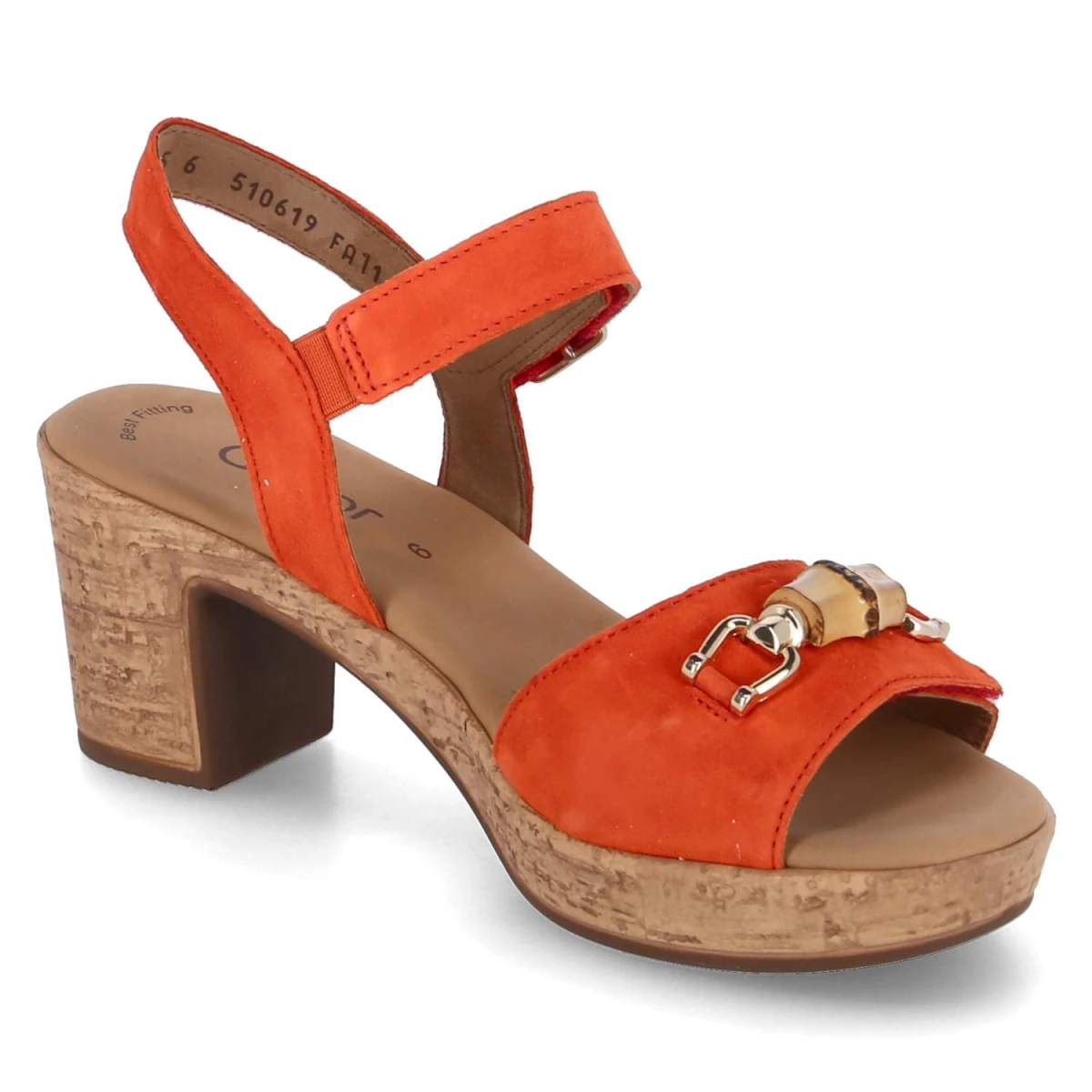 Sandaletten - pumpkin (gold)
