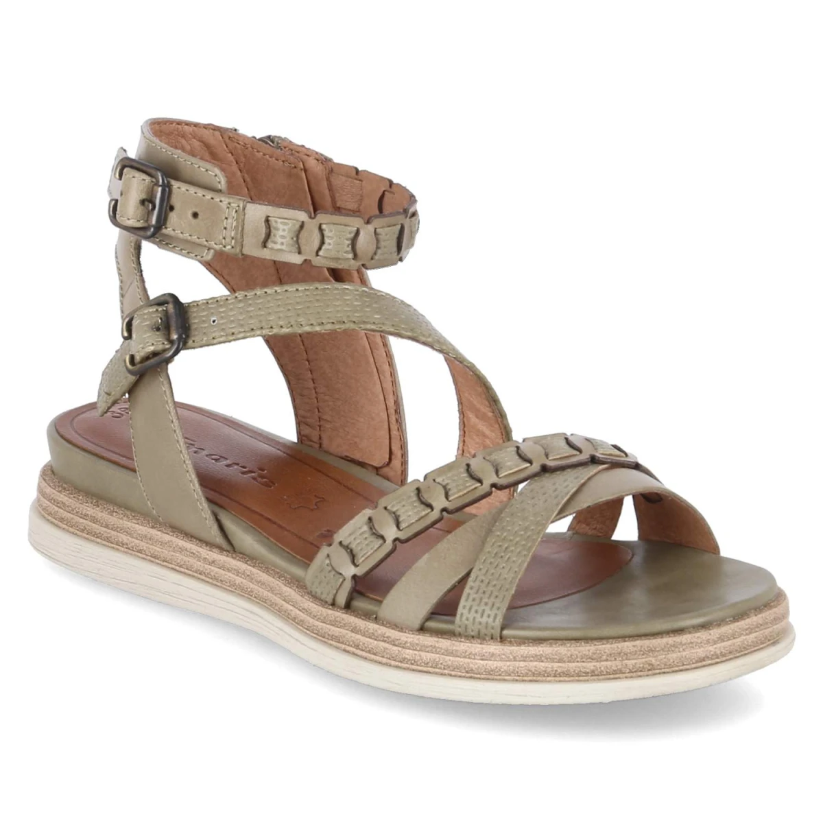 Sandalen - sage