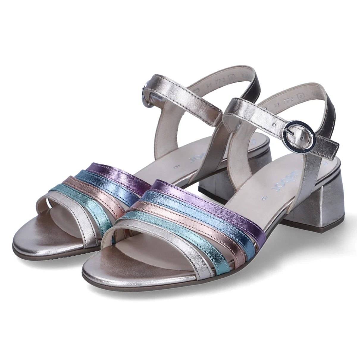 Sandaletten - pastell multicol.