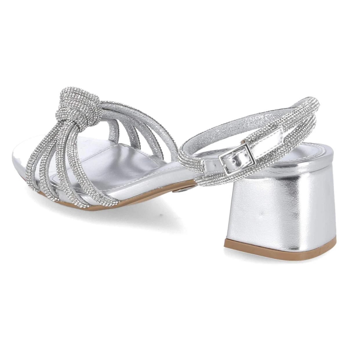 Sandaletten LILLY BOW - silver