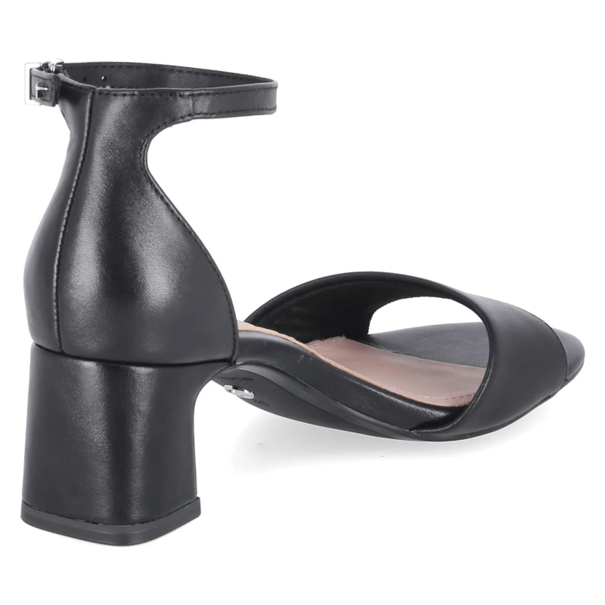 Riemchensandaletten - BLACK LEATHER