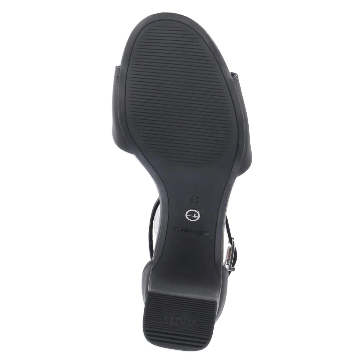 Riemchensandaletten - BLACK LEATHER