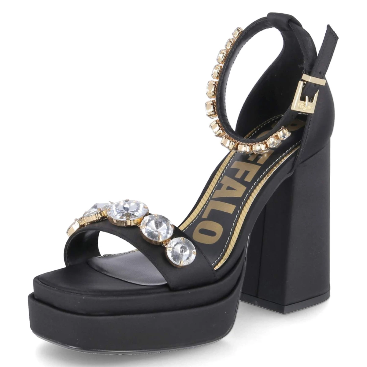 Sandaletten MAY NEAT ICE - black/silver