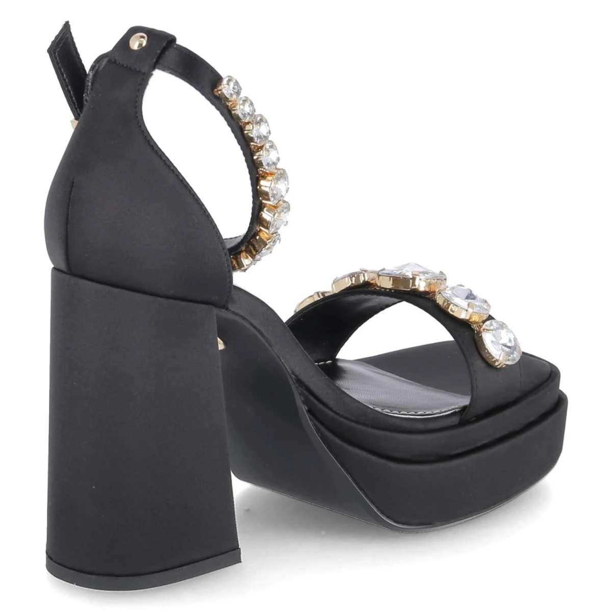 Sandaletten MAY NEAT ICE - black/silver