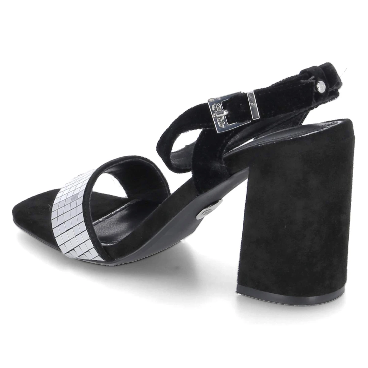 Sandaletten CHARLOTTE GLAM - black/silver