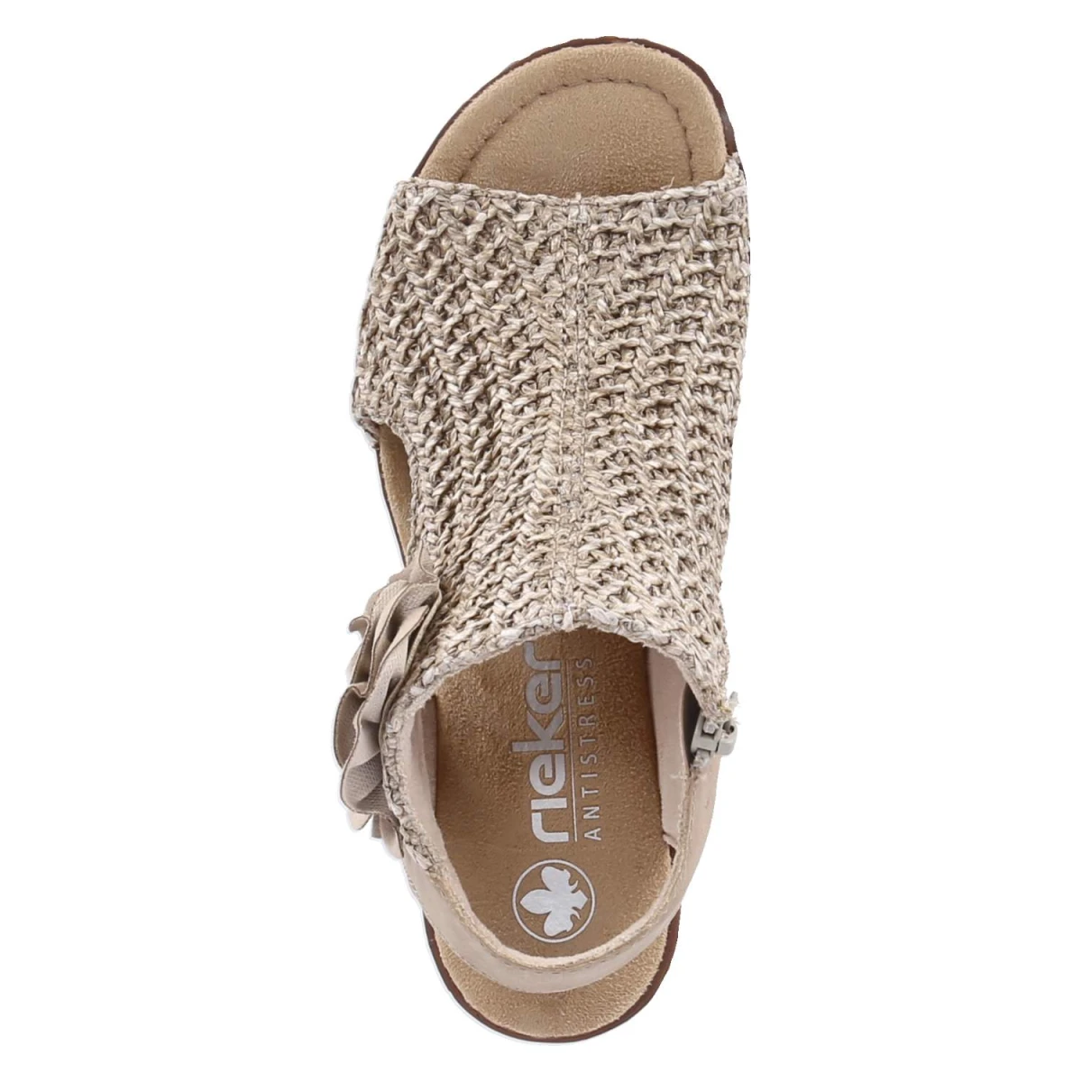 Schaftsandaletten - beige