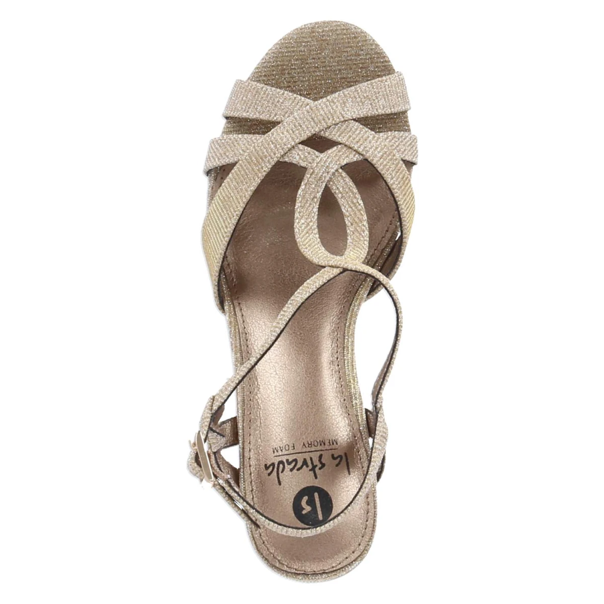 Glam-Sandaletten - gold