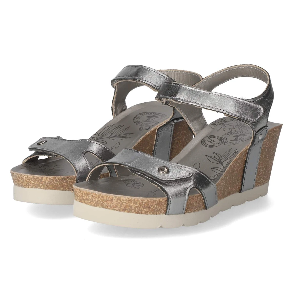 Sandaletten JULIA SHINE - anthracite