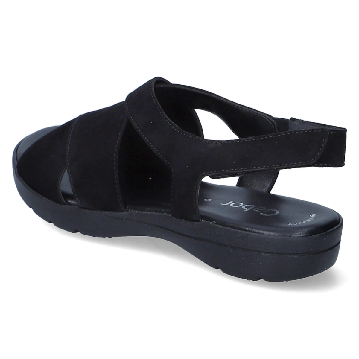 Sandalen - schwarz (uni)