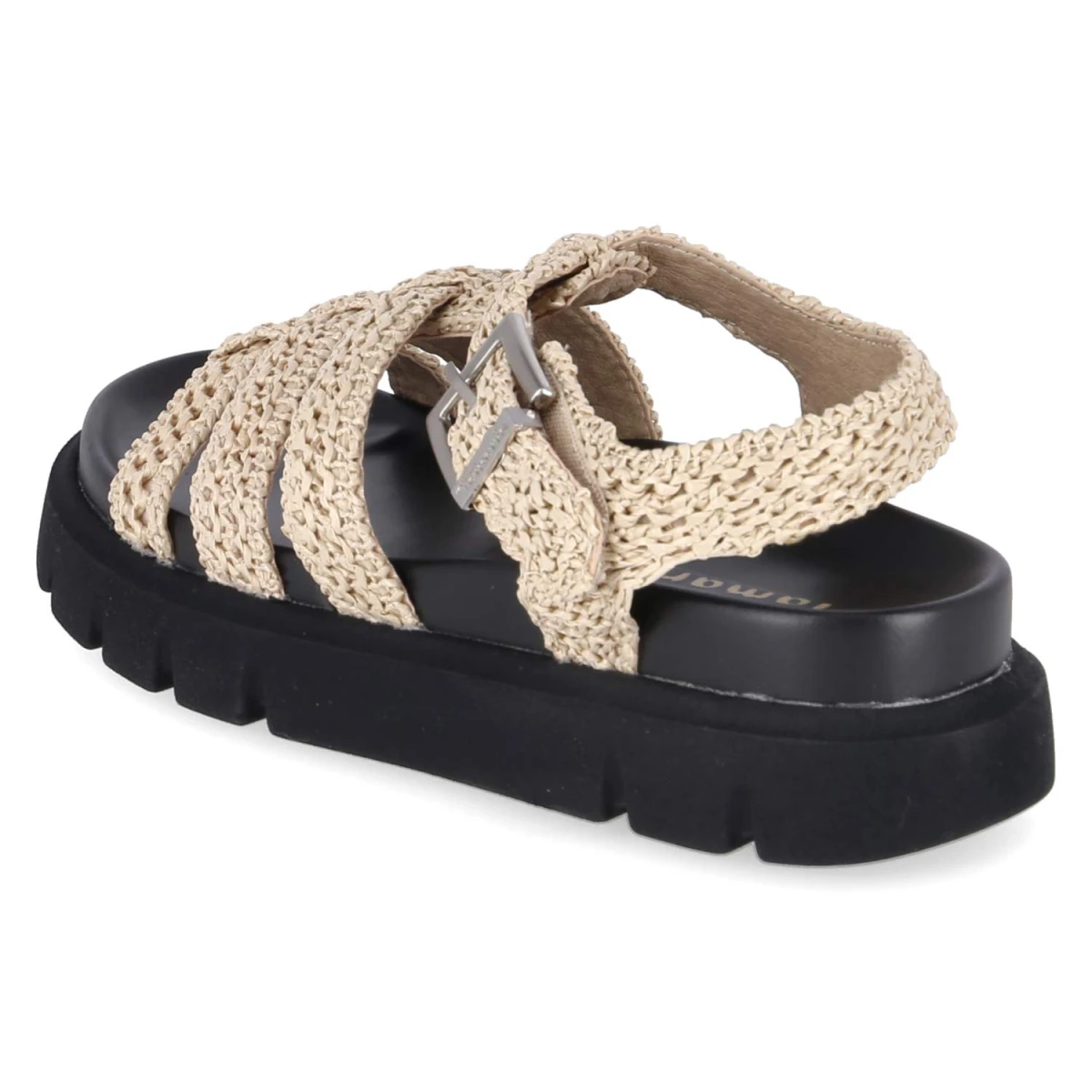 Plateau-Sandalen - BEIGE