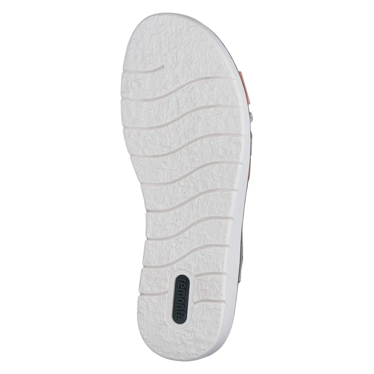 Sandalen - orange/gold/perle