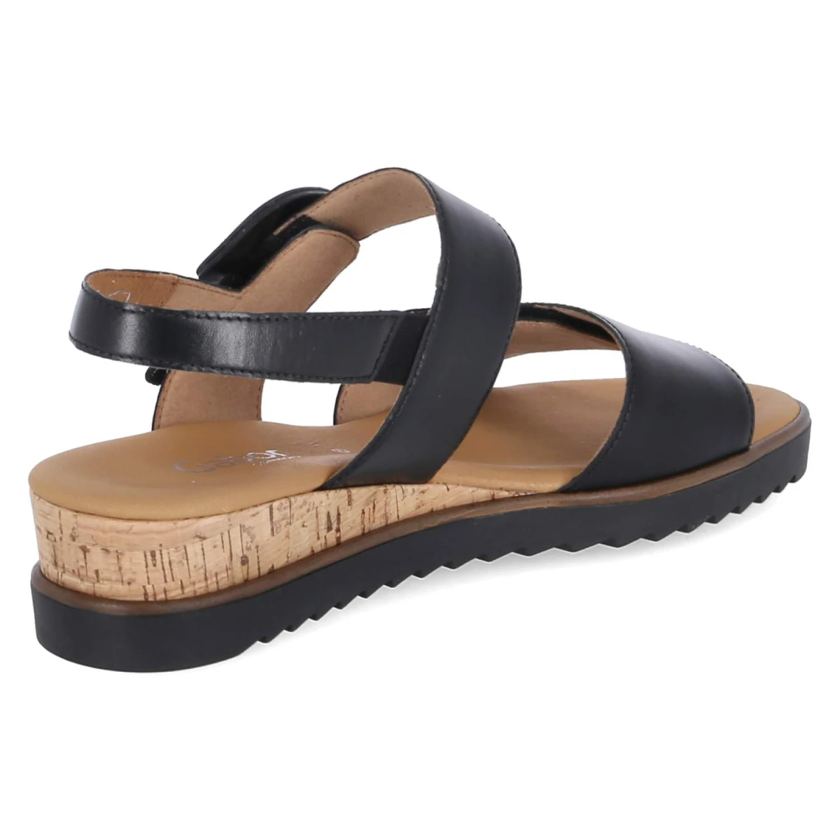 Keilsandalen - schwarz(Kork/schw)