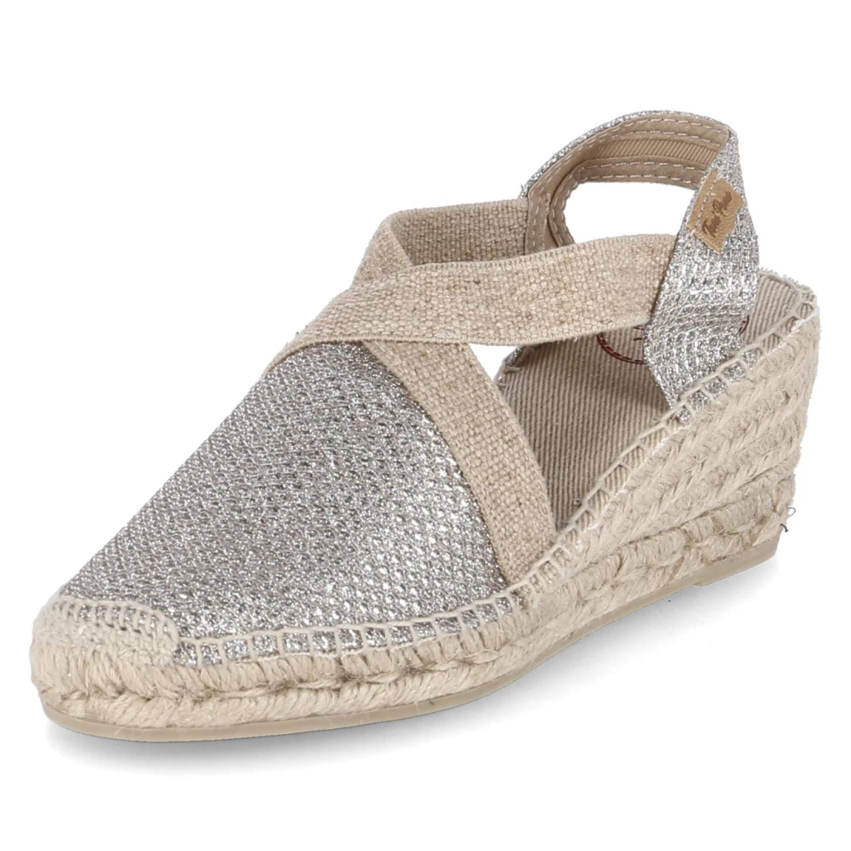 Keilsandaletten TRITON - platinum