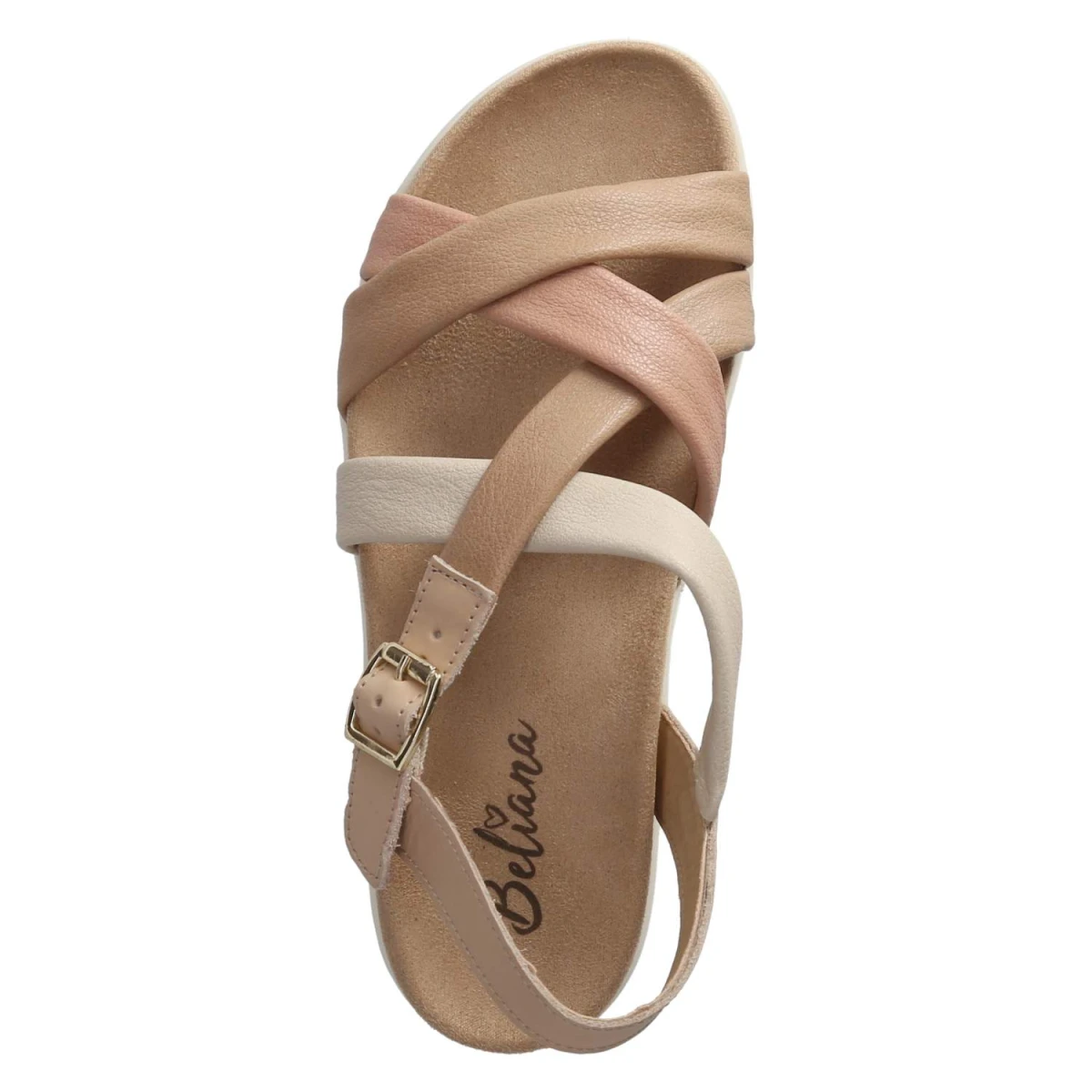 Sandalen - TAUPE/PIN