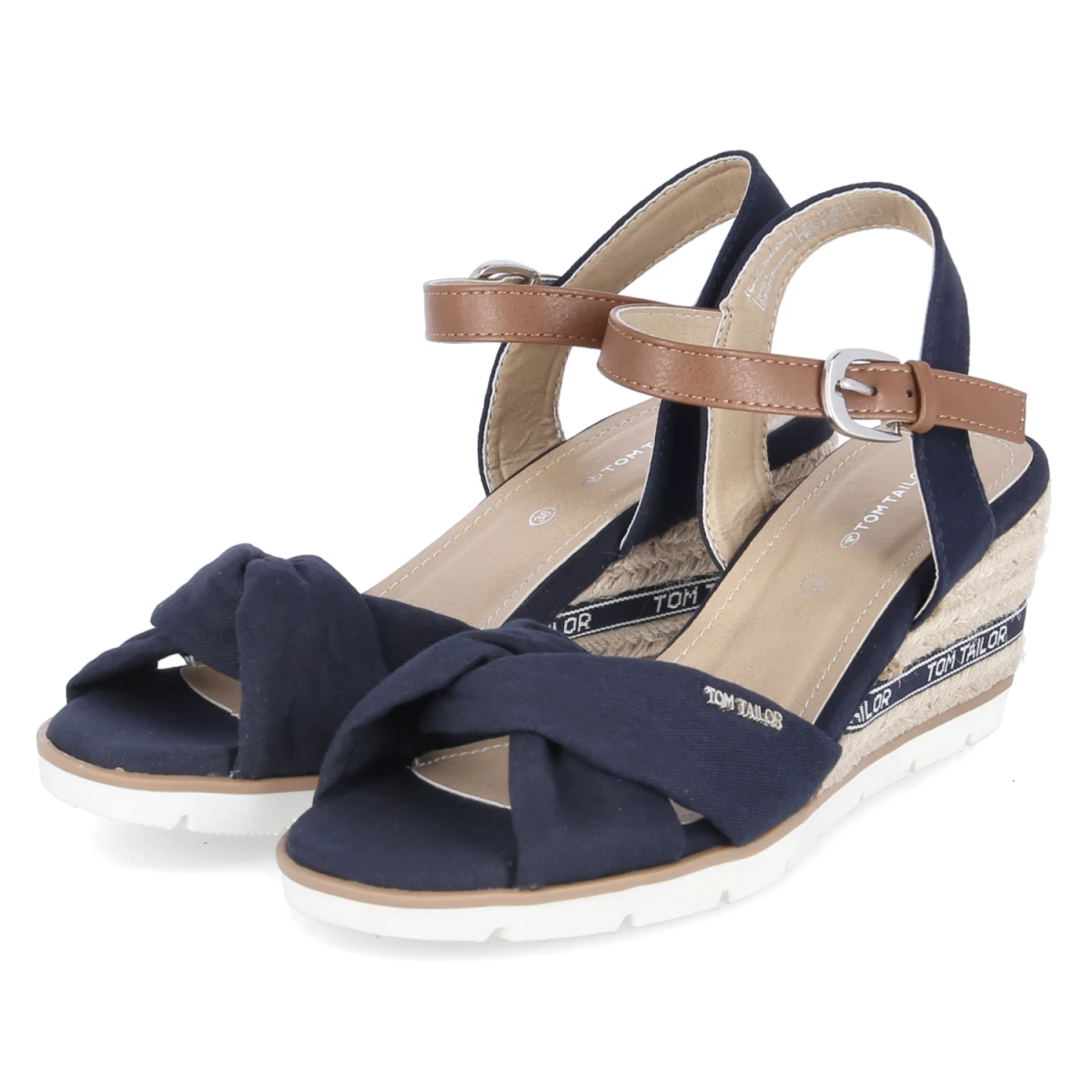 Keilsandaletten - navy