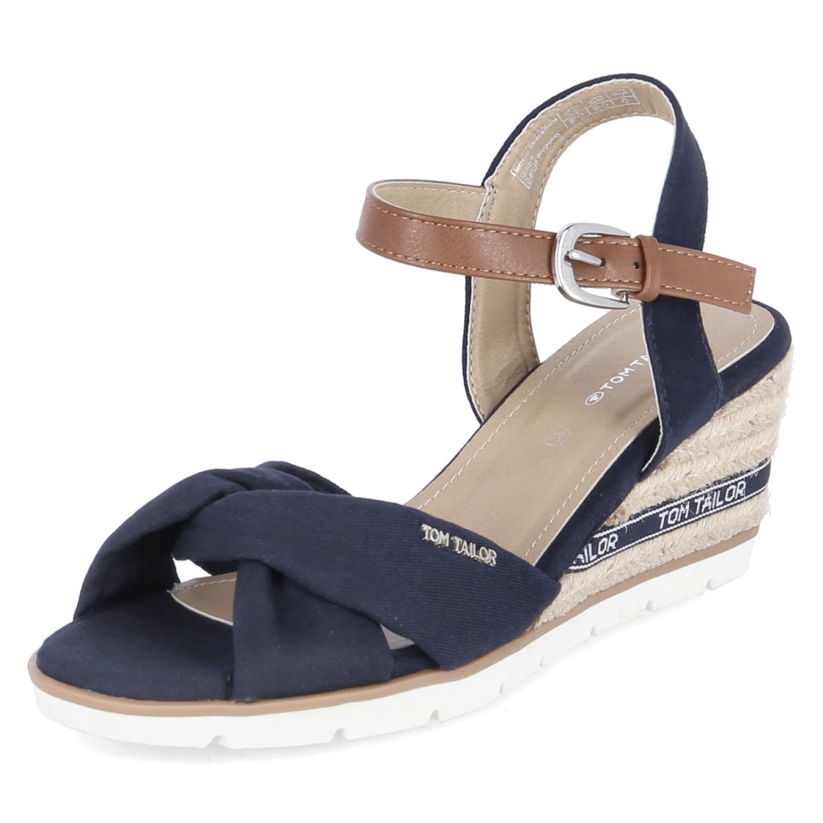 Keilsandaletten - navy