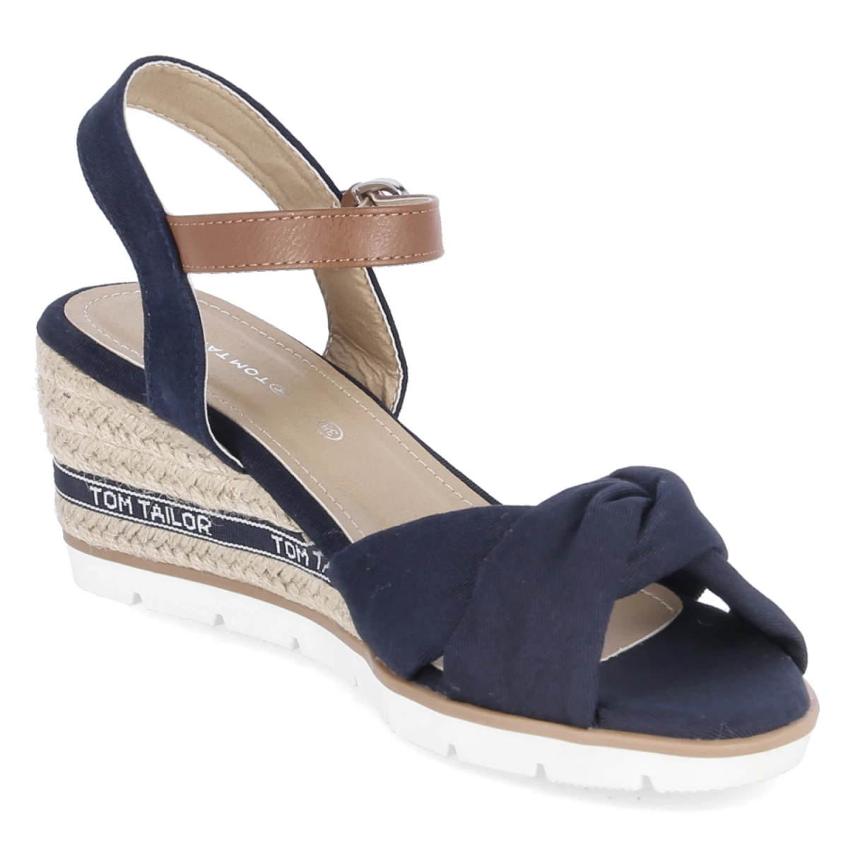 Keilsandaletten - navy