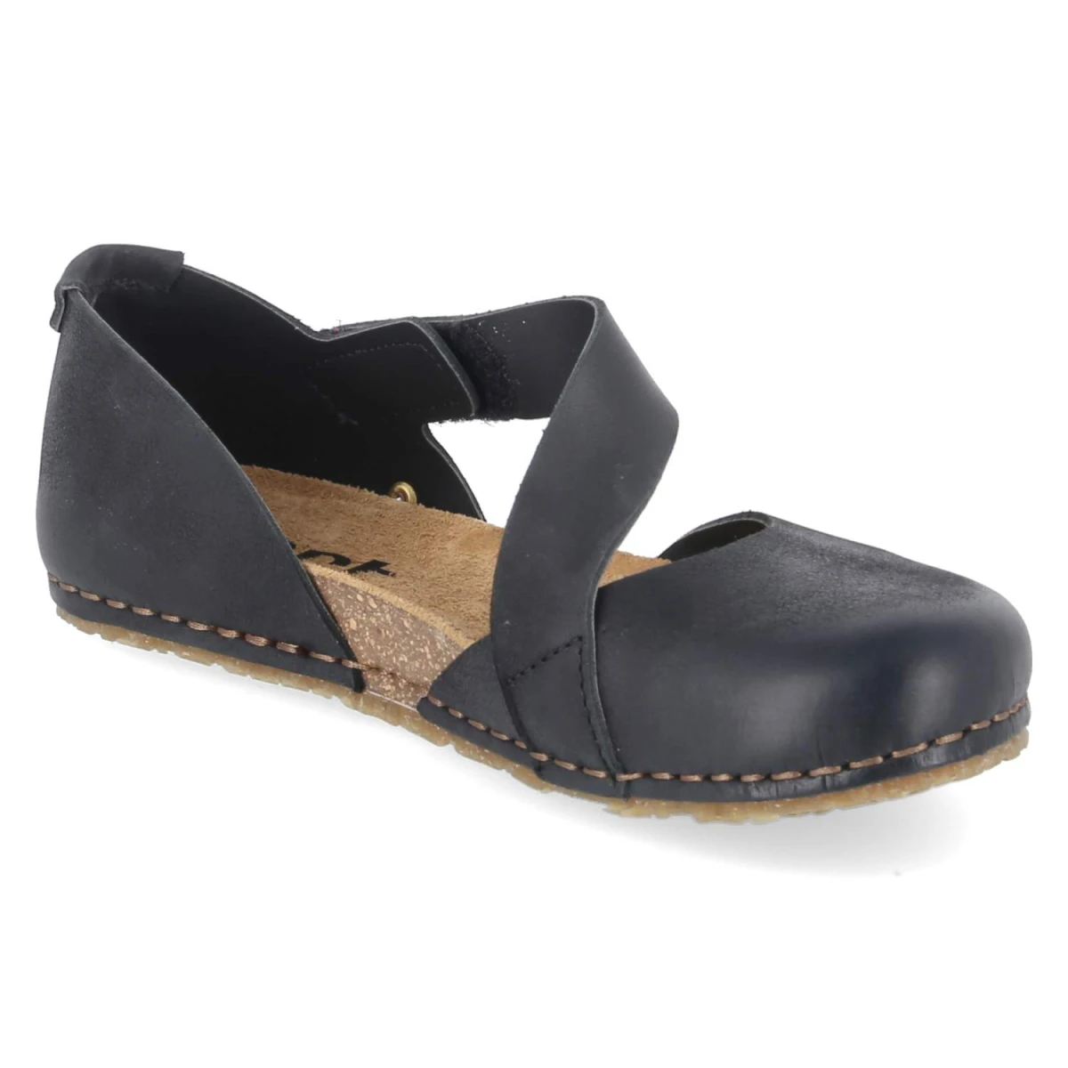 Spangenballerinas CRETA - black