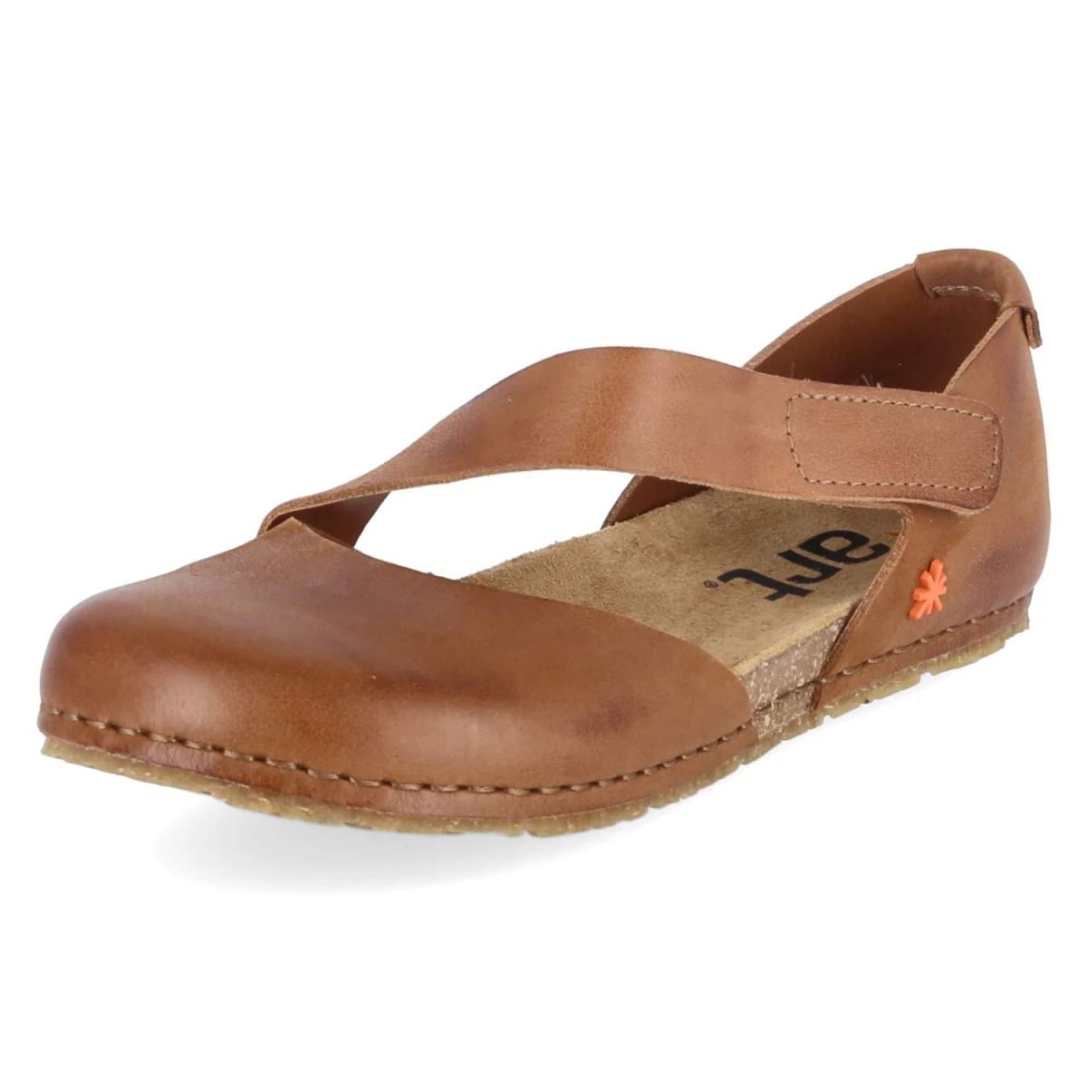 Spangenballerinas CRETA - cuero