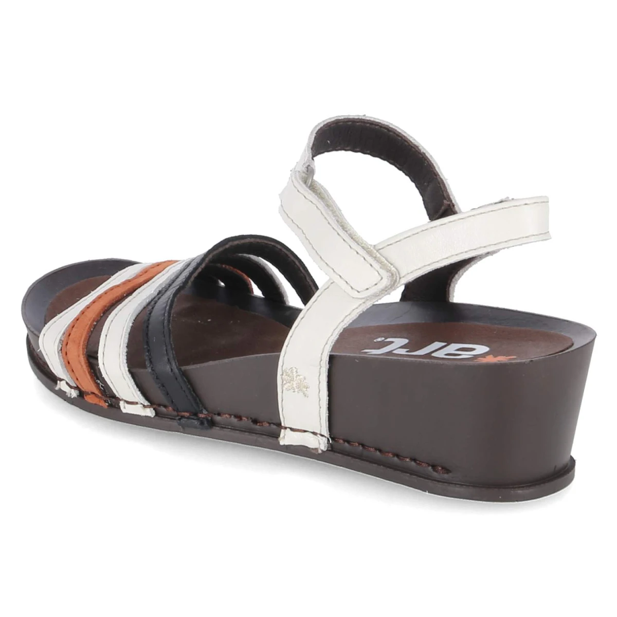 Keilsandaletten I IMAGINE - multi cream-black