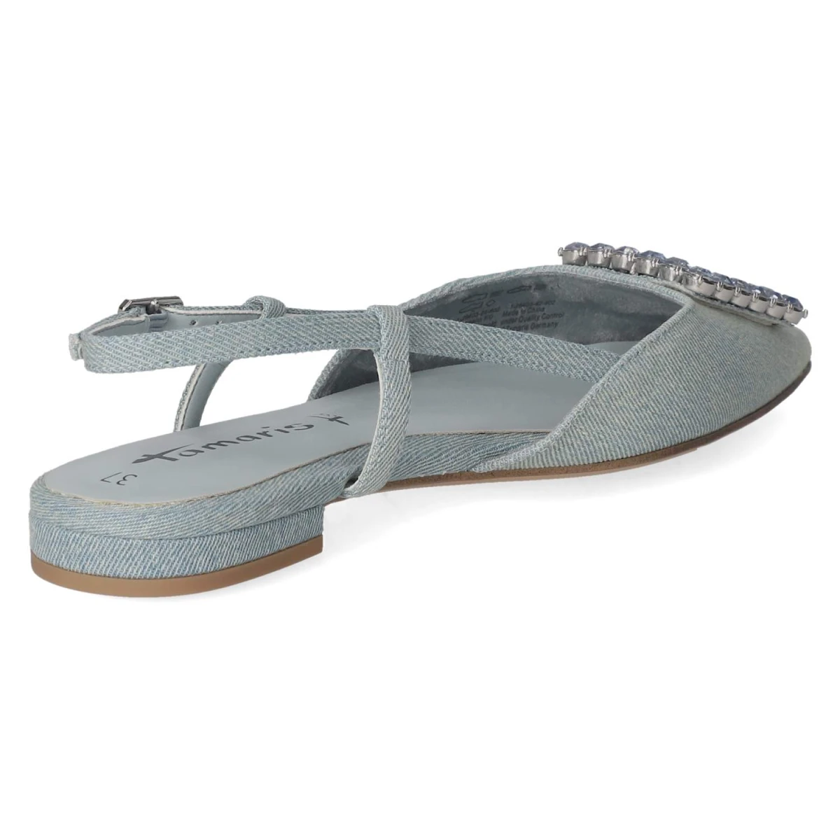 Slingballerinas - denim