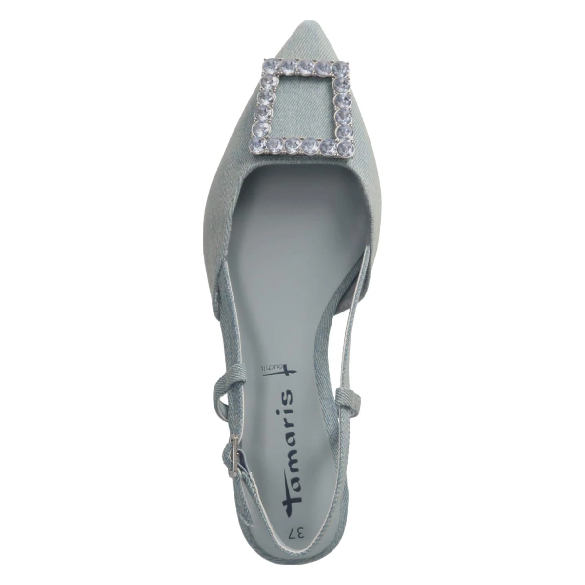Slingballerinas - denim