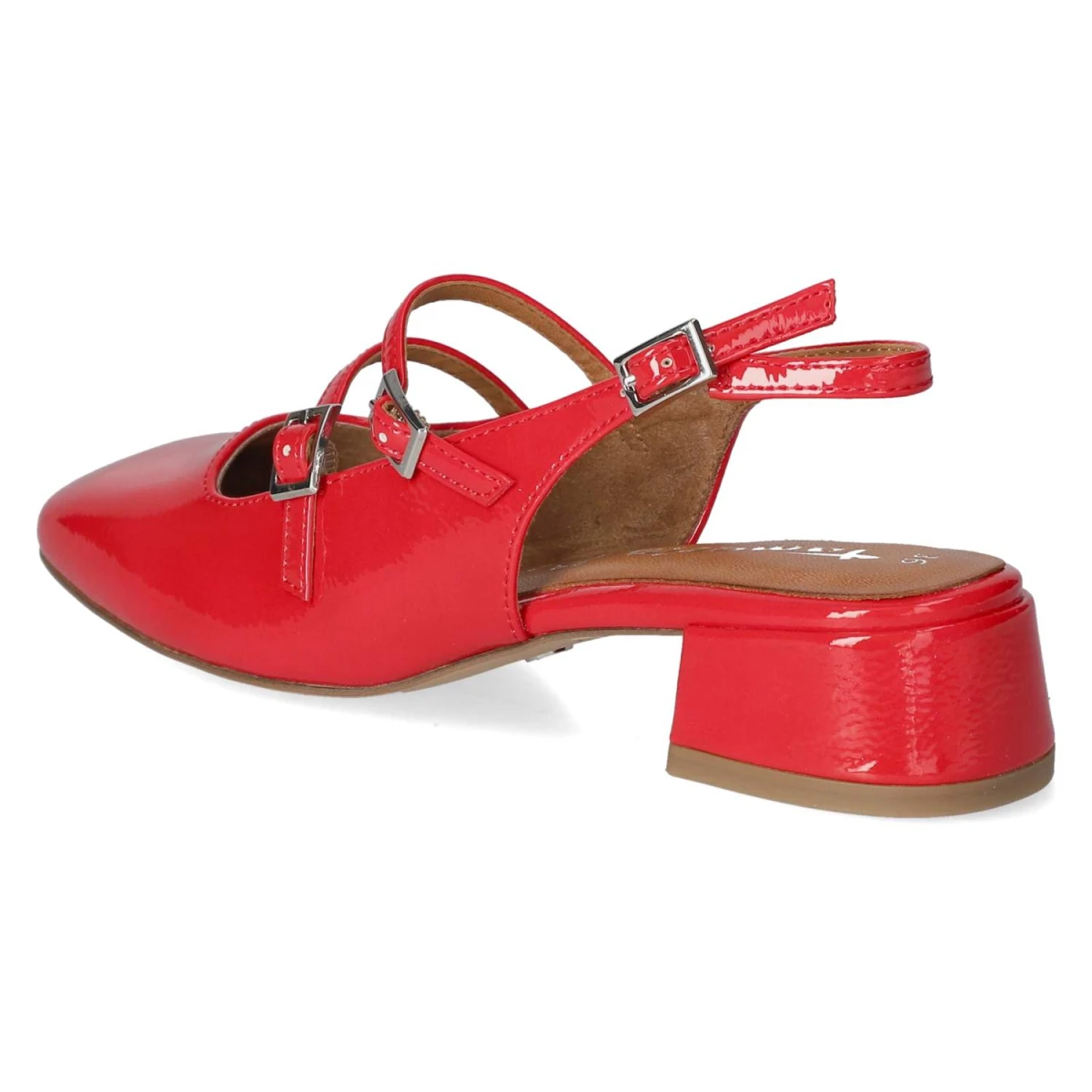 Slingpumps - RED PATENT